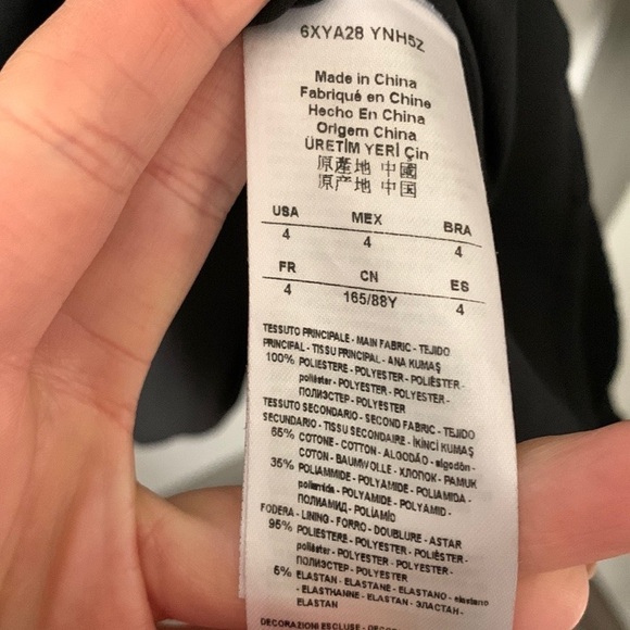 Armani Exchange V Neck Midi Dress - Picture 7 of 13